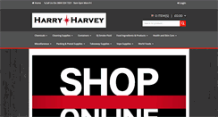 Desktop Screenshot of harryharvey.com